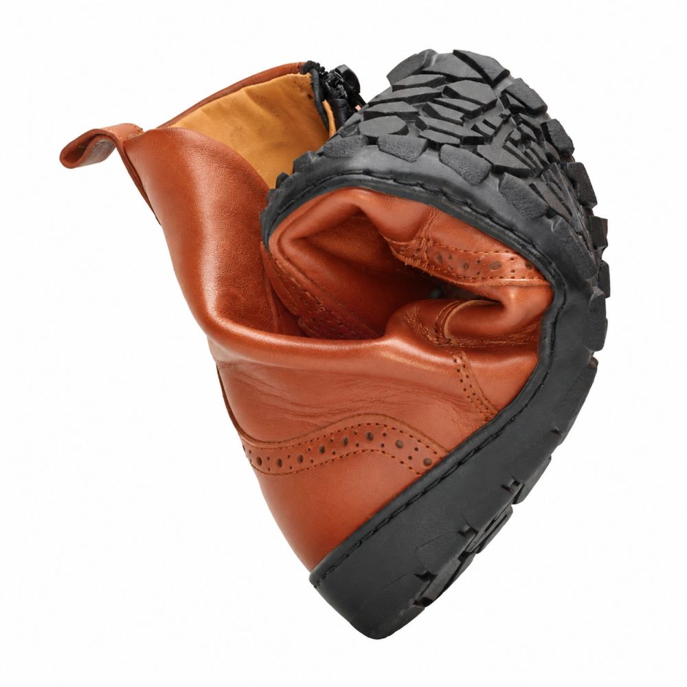Quintic Brogue Cognac