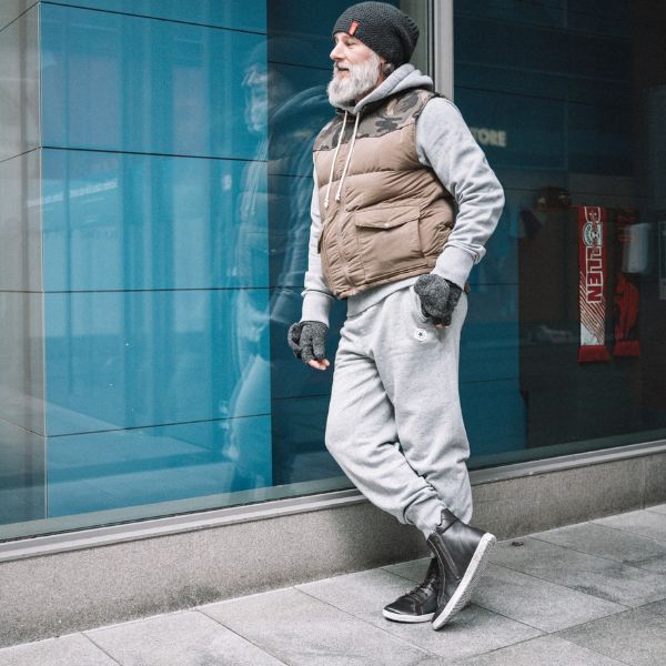 braune Retro Sneaker High Top Barfußschuhe