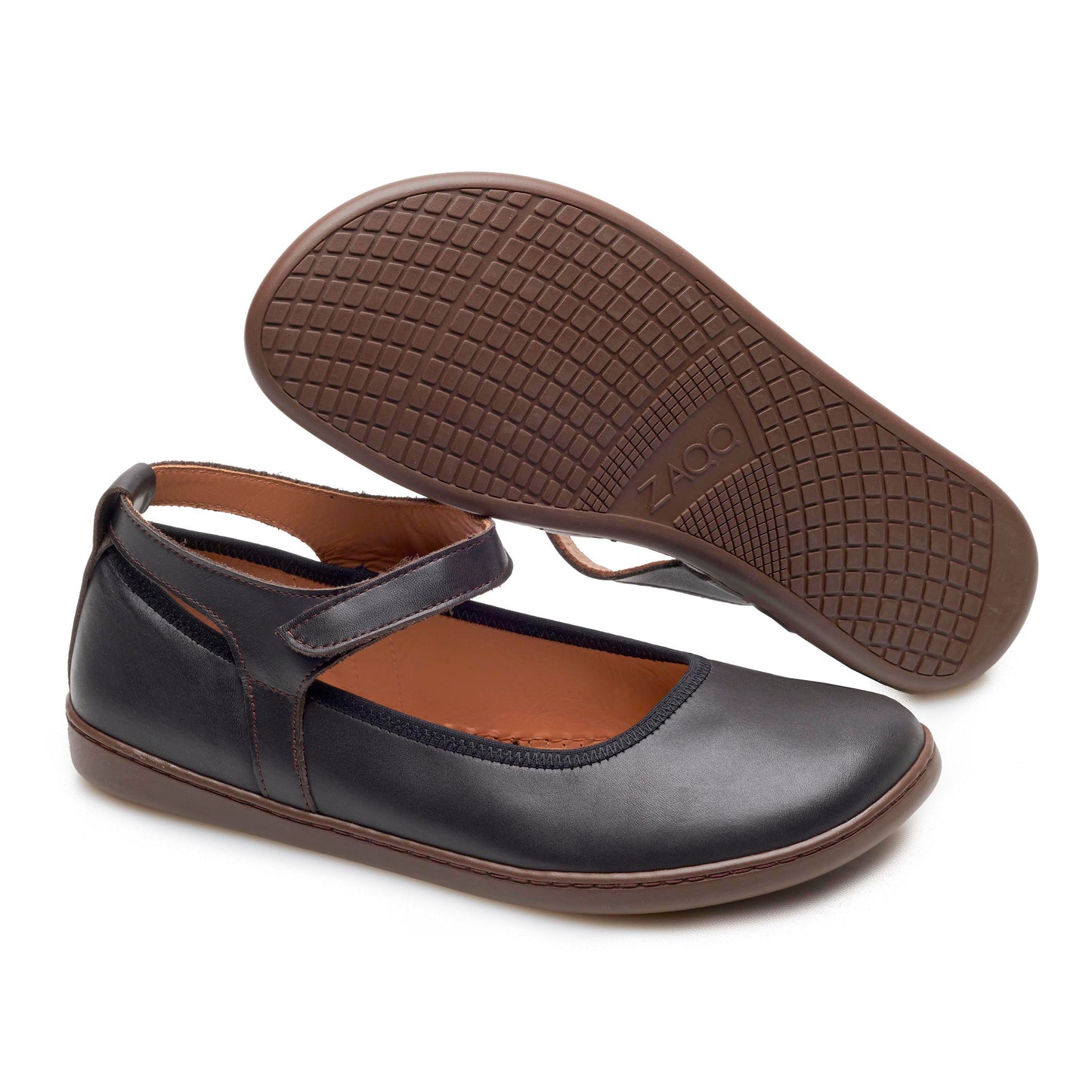 Banqet nappa mörkbrun