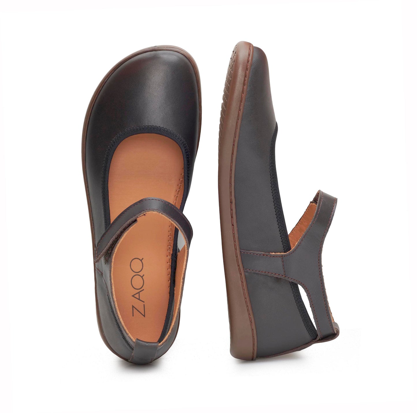 Banqet nappa mörkbrun