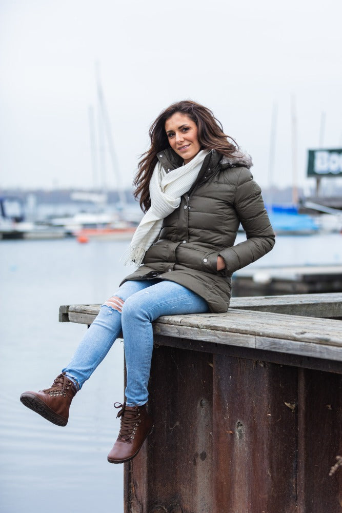 Expeq vegan marone vattentät