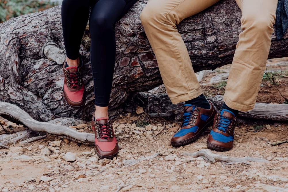 Hiqe låg vegan kamel röd vattentät