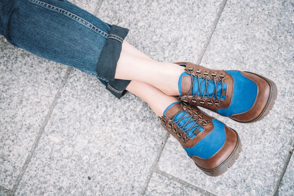 Hiqe lågbrun blå vattentät