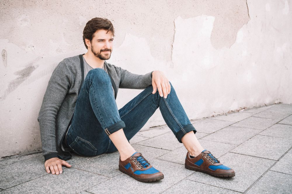 Hiqe lågbrun blå vattentät