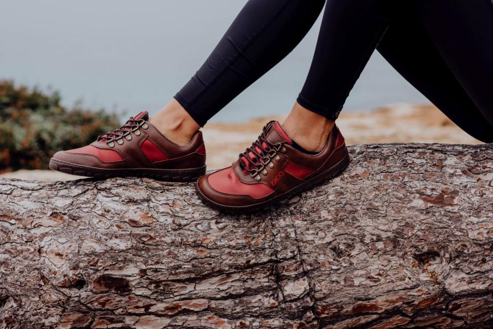 Hiqe låg vegan kamel röd vattentät