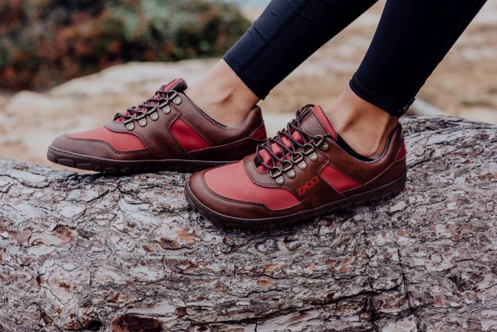 Hiqe låg vegan kamel röd vattentät