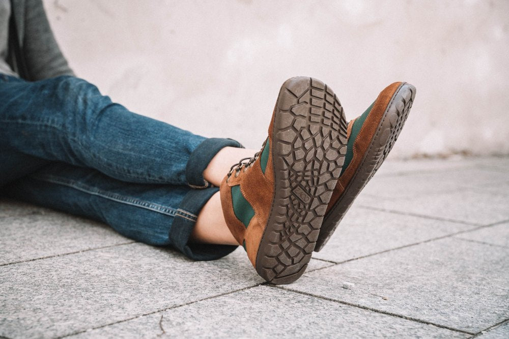 Hiqe Mid Brown Green Waterproof