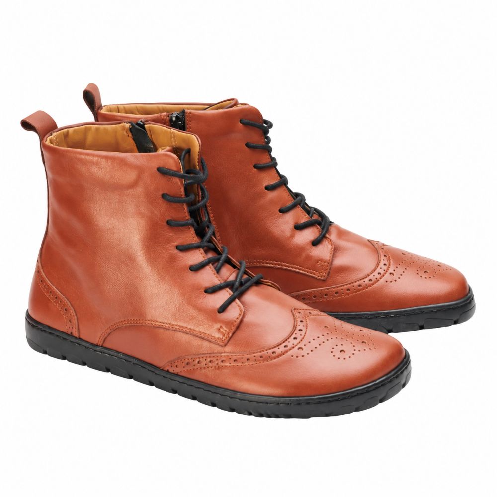 Quintic Brogue Cognac