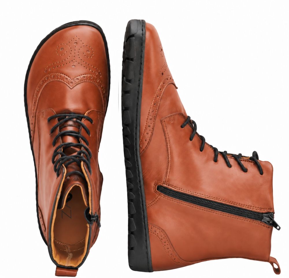 Quintic Brogue Cognac