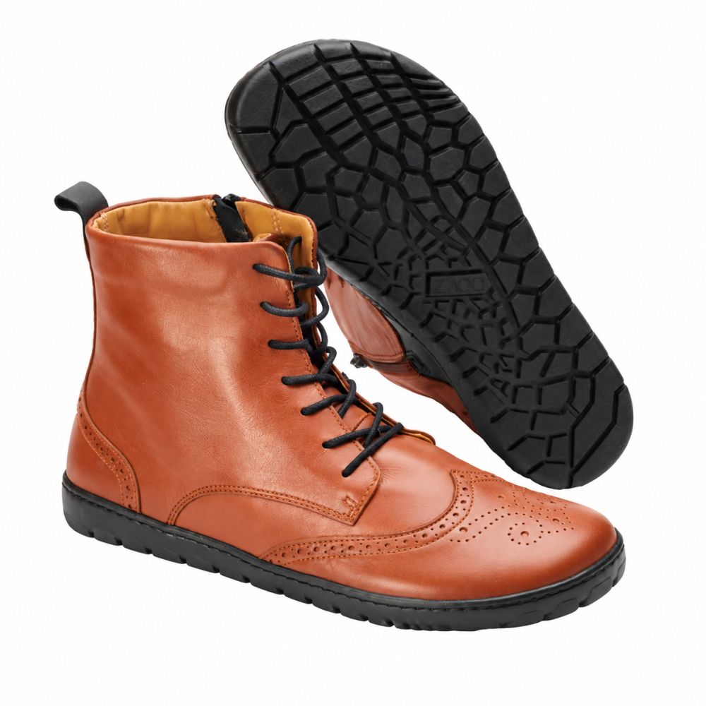 Quintic Brogue Cognac