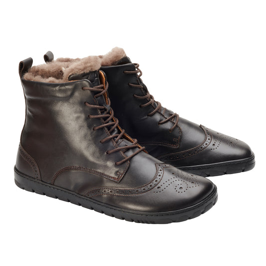 Quintic vinter brogue mörkbrun